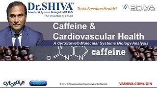Dr.SHIVA™: Caffeine on Heart Health @CytoSolve® Systems Analysis(5/21)