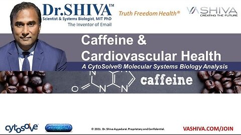 Dr.SHIVA™: Caffeine on Heart Health @CytoSolve® Systems Analysis(5/21)