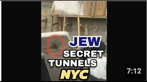 "Secret Jewish Tunnels in NYC Alert"