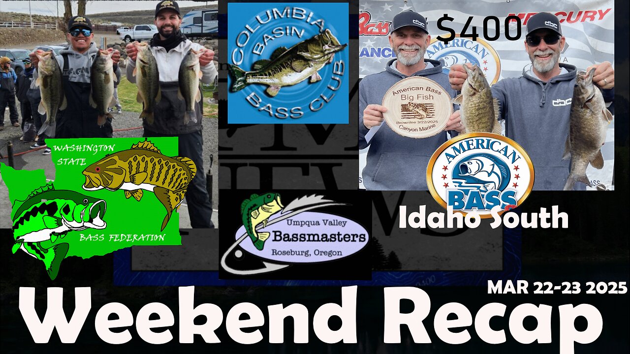 Bass Fishing Tournament Results from Around the Pacific Northwest.