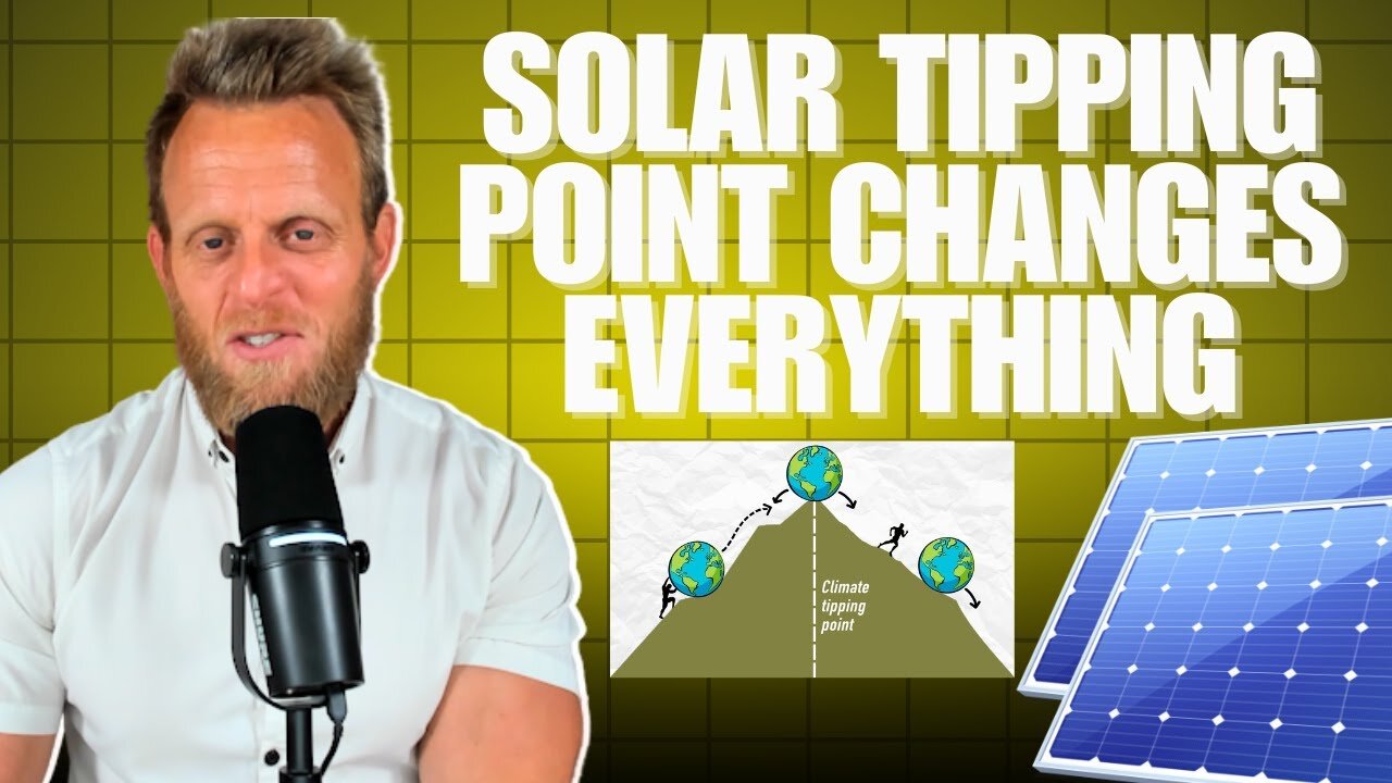 Reaching the Solar Tipping Point: The Trillion-Dollar Win for Our Planet