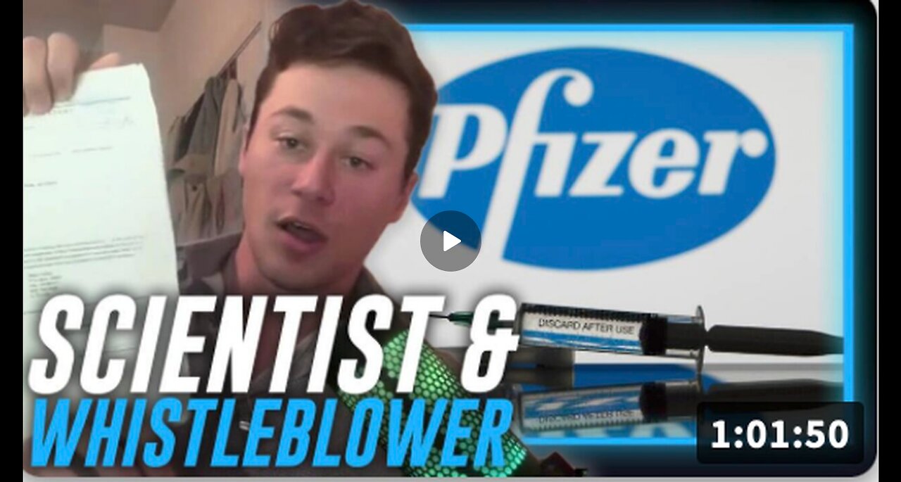 Alex Jones w/ Justin Leslie Pfizer Whistleblower : How the mRNA Covid Jabs Are POISON!