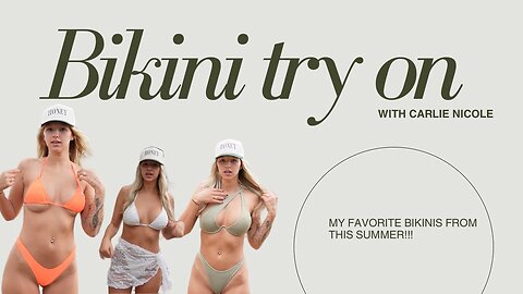 BIKINI TRY-ON HAUL (my favorites from this summer)