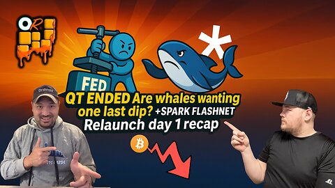 🚨QT ENDED!🔥 Are Whales Forcing One Last DIP?! + Spark Flashnet Relaunch DAY 1 RECAP!🤯🚀