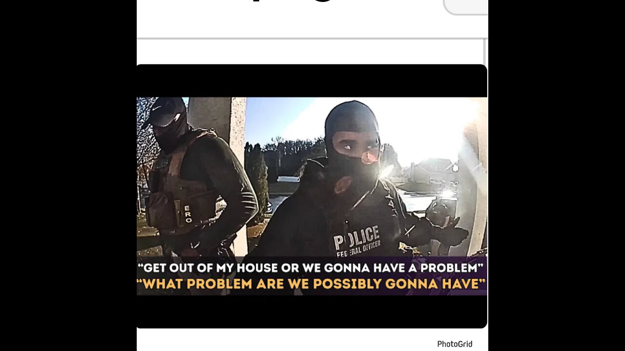 TPAS #73 ICE Agents Tried To Drag Her Outside Even After She Told Them No One Was Home