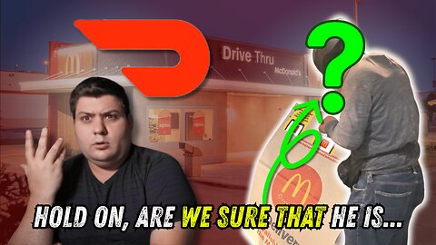 Doordash Driver EXPOSED For Stealing Food from Bag... or Did He?