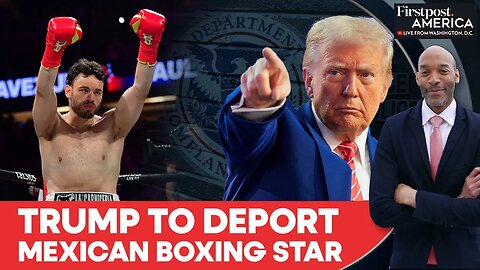 Trump to Deport Mexican Boxer Chavez Jr. Over Sinaloa Cartel Links | Firstpost America | N18G