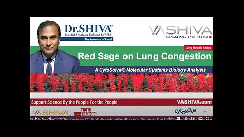 Dr.SHIVA™: Red Sage on Lung Congestion @CytoSolve® Systems Analysis(3/23)