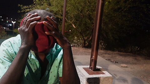 "Father Time" homeless in AZ for several years and is looking forward to receiving housing next week