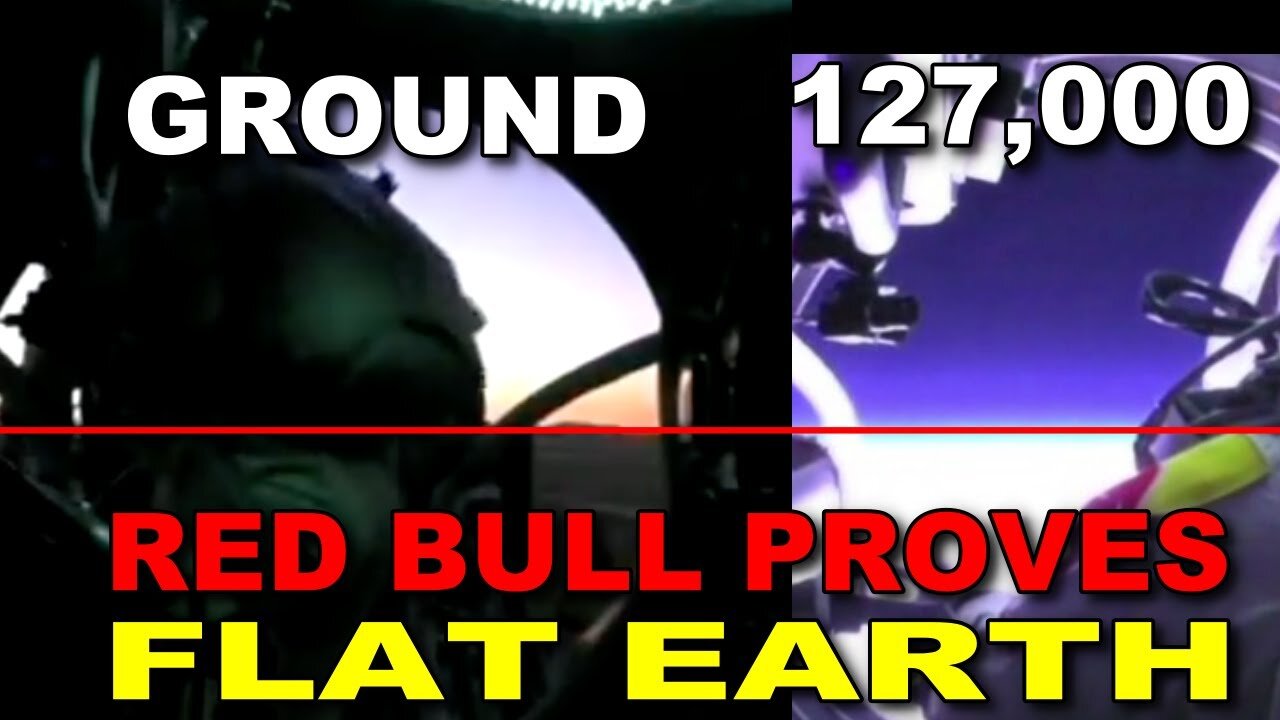 Red Bull Proves FLAT EARTH