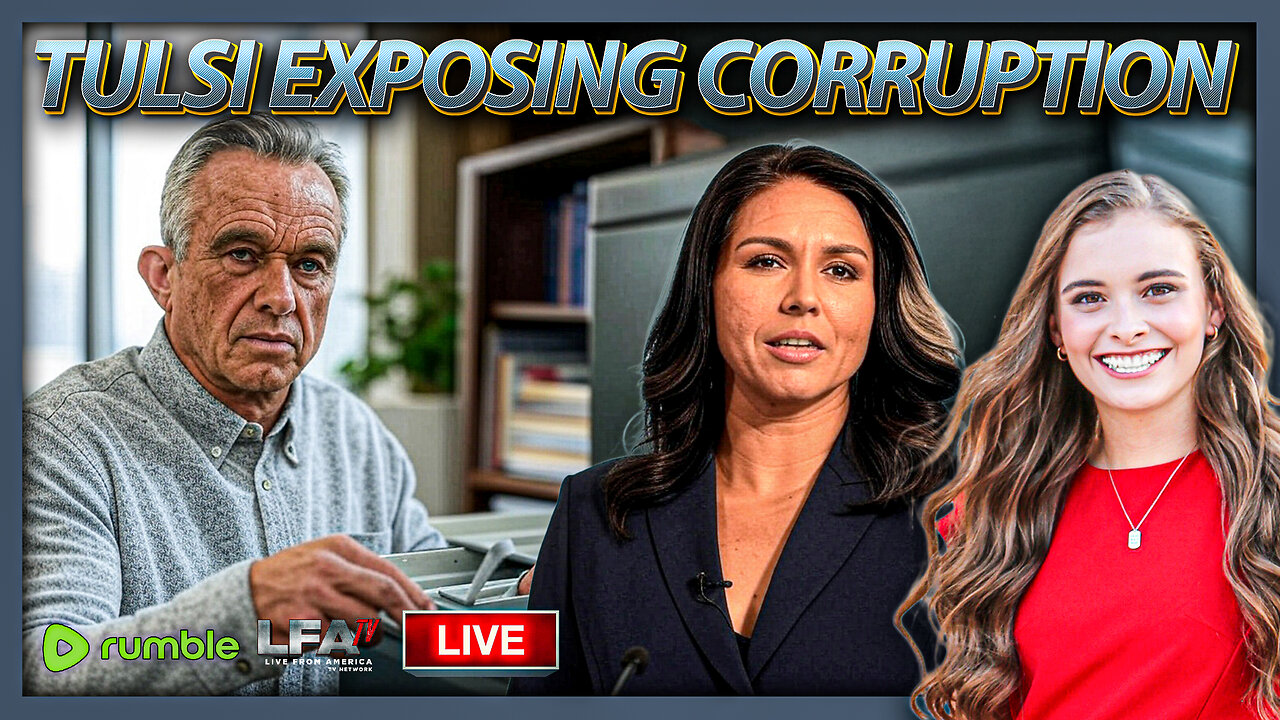 TULSI EXPOSING CORRUPTION | LIVE WITH HANNAH FAULKNER 4.18.25 3PM