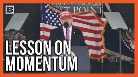 "Don't Lose Your Momentum" President Trump Tells Tragic Story of Big Real Estate Businessman