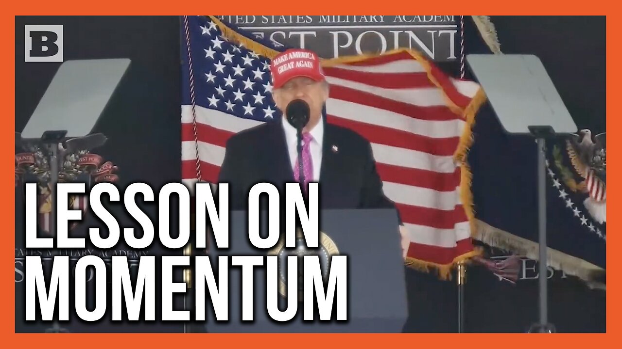 "Don't Lose Your Momentum" President Trump Tells Tragic Story of Big Real Estate Businessman