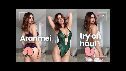 Aranmei Lingerie Try On with Brandy G
