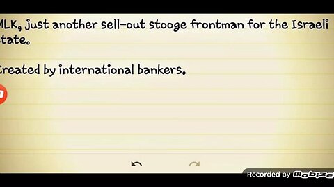 MLK, just another sell-out stooge frontman for the 1948 Israeli state. - GMS - Greatmillstone