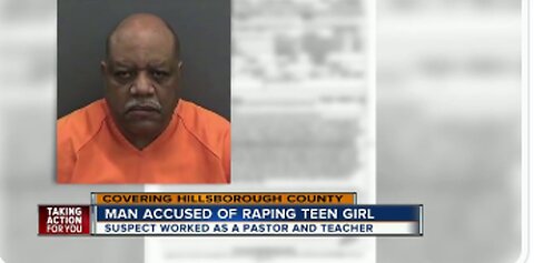 63-year-old HCC black teacher, pastor arrested for raping 14-year-old girl