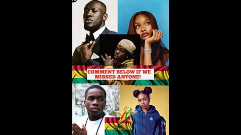 Artists you never knew were Ghanaians🇬🇭