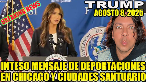 INTENSO MENSAJE DE DEPORTACIONES EN CHICAGO Y CIUDADES SANTUARIO