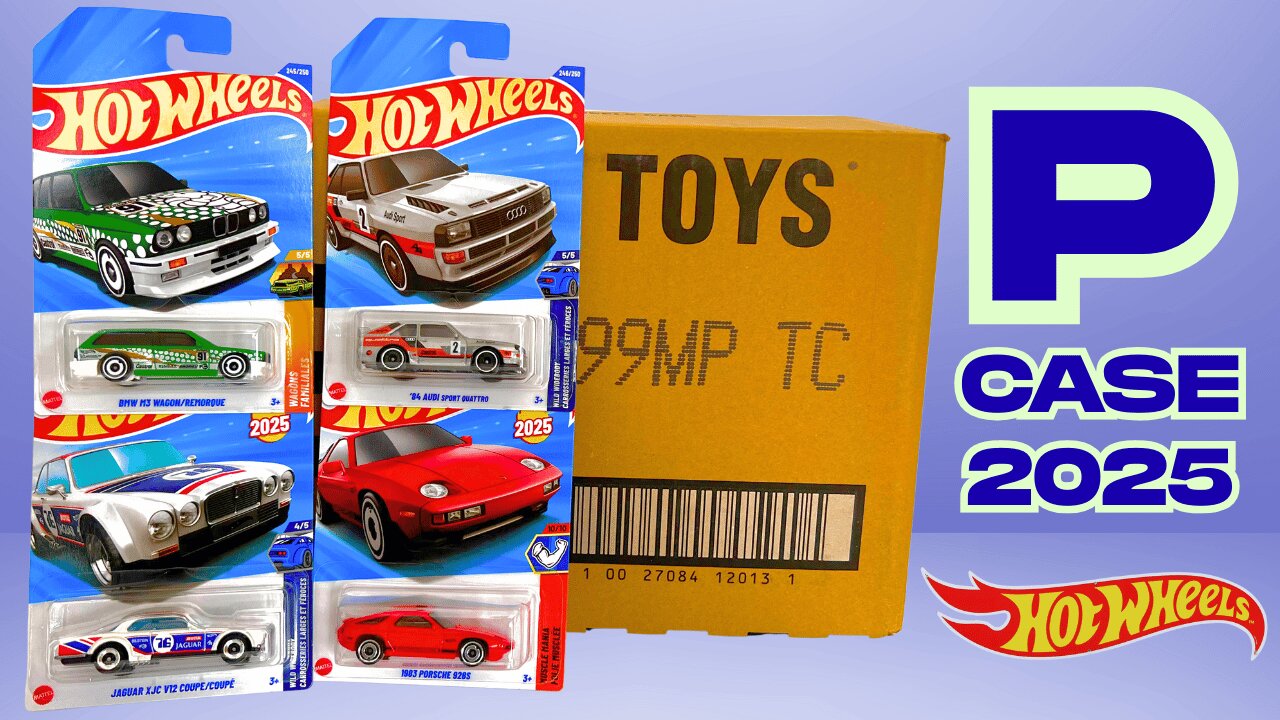 Unboxing Hot Wheels 2025 - P Case! #hotwheels #hotwheels2025