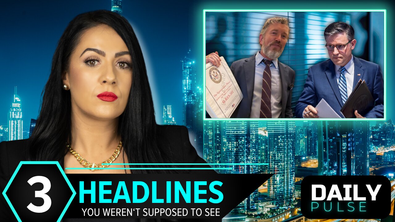 Johnson SHUTS DOWN Epstein Vote, FDA Gone Rogue & AI Companies Sound Alarm | Daily Pulse Ep 71