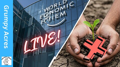 The WEF Doesn't Want To Ban Your Garden...Or Does It?