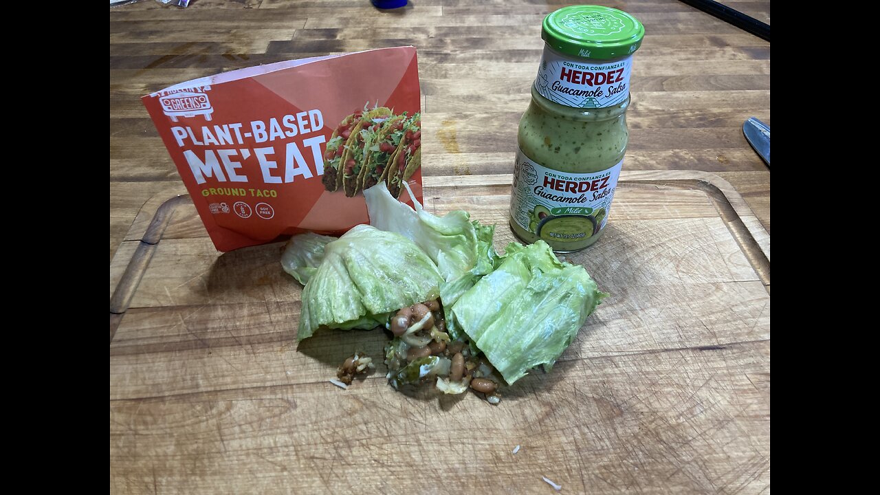 (failed) Lettuce Wrap burrito