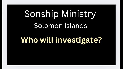 Sonship Ministry In Solomon Islands: Why high staff turnover?