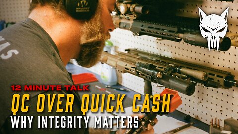 12 Minute Talk: QC Over Quick Cash | Why Integrity Still Matters