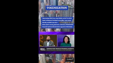 TOKENIZATION, BLOCKCHAIN BASED FINANCE 