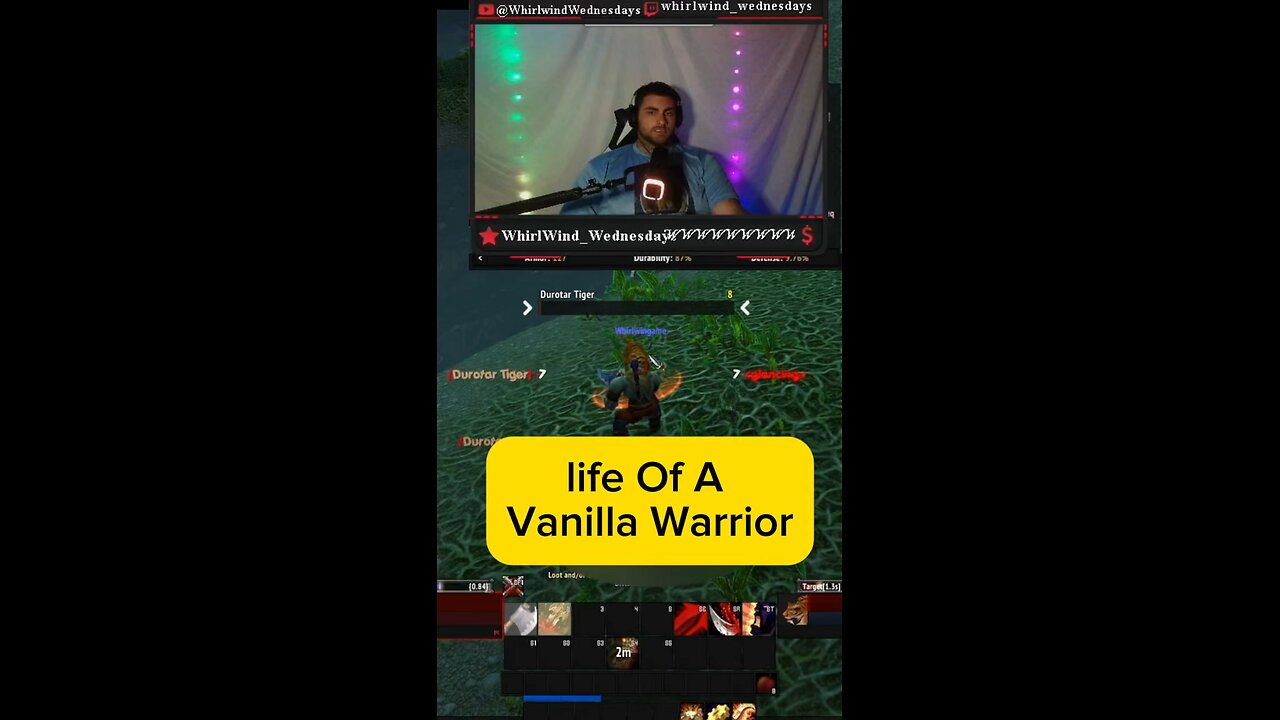 Life Of A Vanilla Warrior #turtlewow #worldofwarcraft