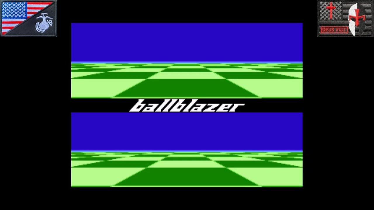Ballblazer (Atari 7800 - Attract Mode) [NA Version]
