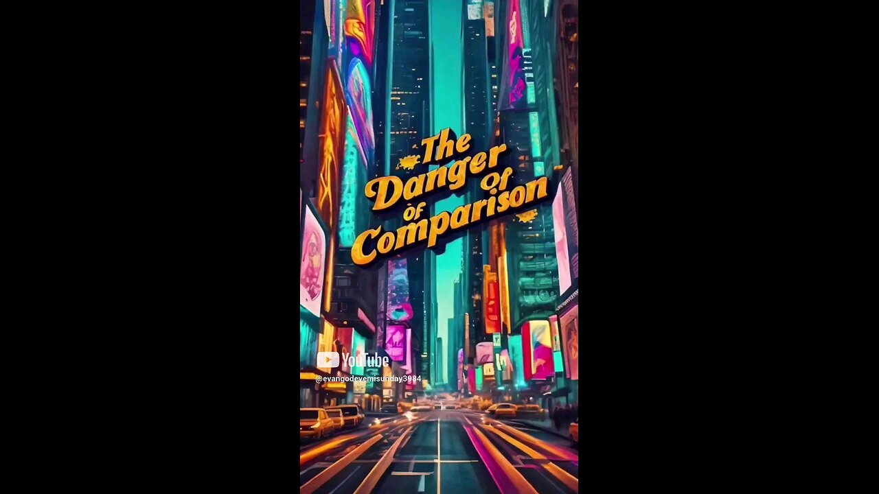 Don't Compare Yourself With Someone else