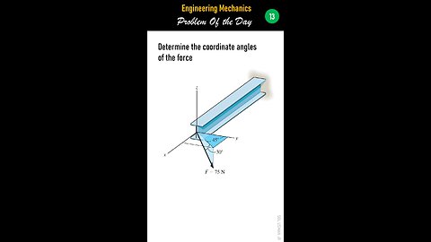 Mechanics of Statics - Problem of the Day 13