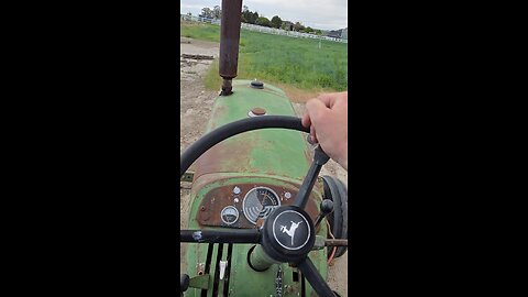 Great day to cut some rye and get rained out!