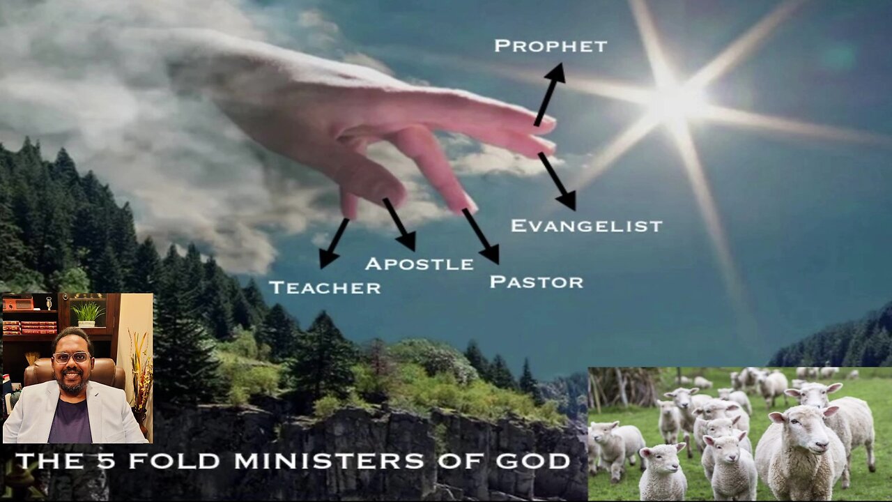 The 5 fold Ministers of God