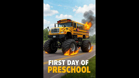 First day OF PRESCHOOL