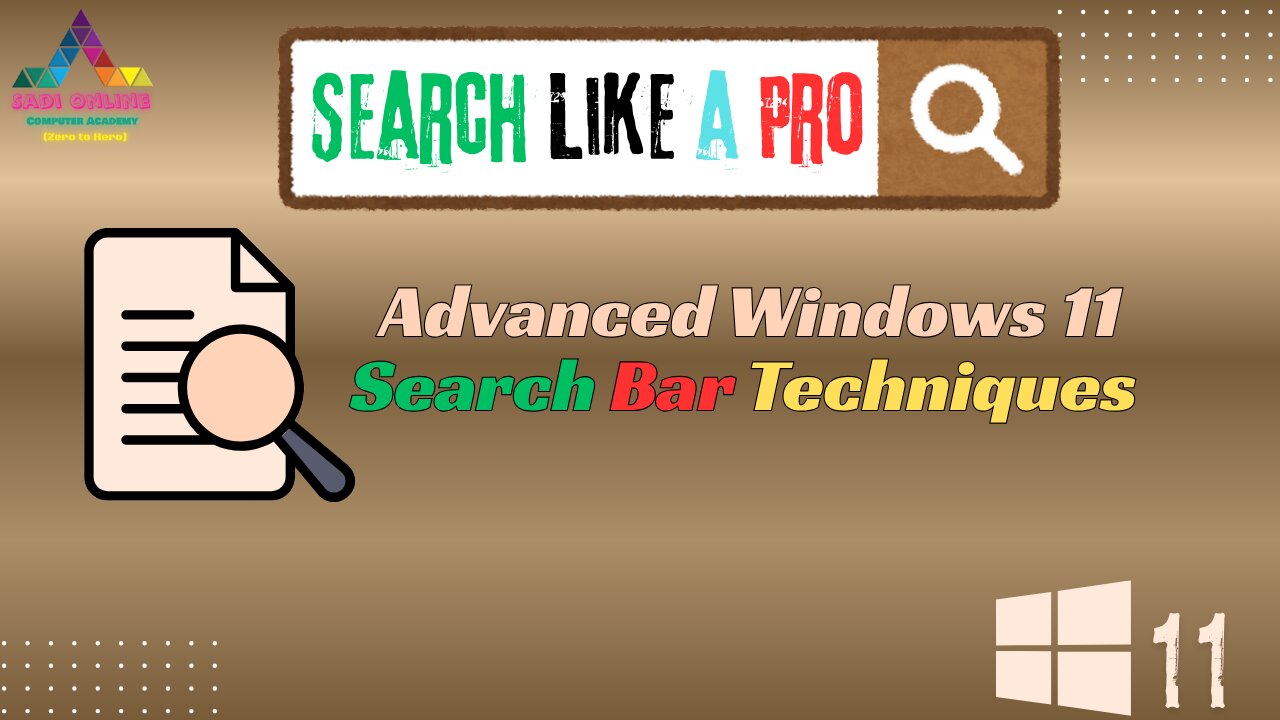 Discover WINDOWS11's FASTEST Search Secrets