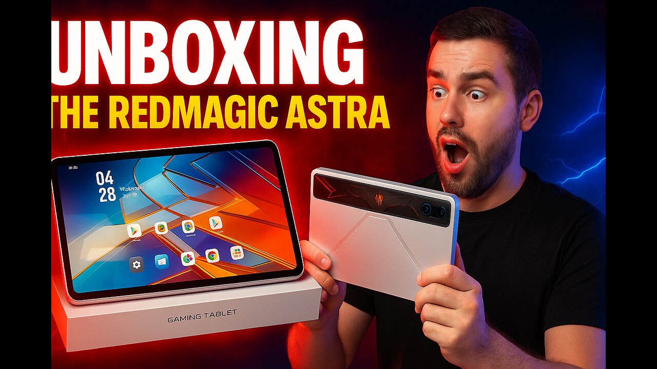 Unboxing the REDMAGIC Astra Gaming Tablet – Ultimate Android Gaming Experience!