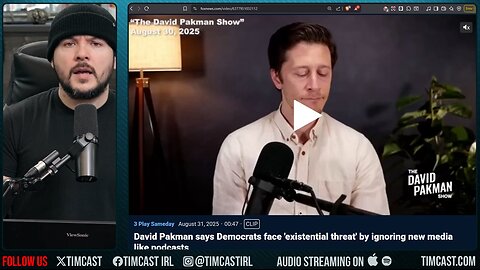 David Pakman Has Left The Left, Says He Is Redpilled On Some Issues | Tim Pool