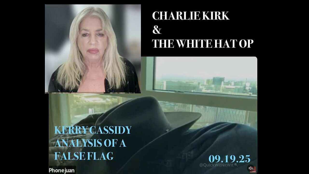 CHARLIE KIRK & THE WHITE HAT OP