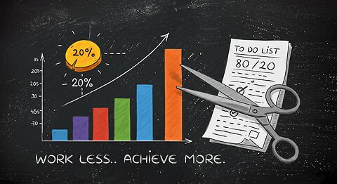 The 8020 Rule Explained: How to Work Less and Get More Done - Made with Clipchamp.