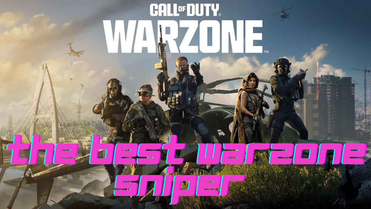 THE BEST WARZONE SNIPER