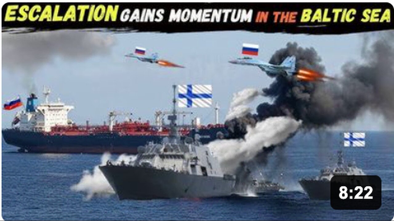 FINLAND calls for an Urgent NATO Meeting: Two Russian SU-30SM Fighters Attacked Finnish WARSHIPS