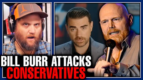 Bill Burr RAGES At Republicans & Ben Shapiro! Has MELTDOWN Over Being Called Woke & But PROVES He Is