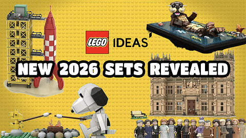 New LEGO Ideas Set for 2026 Revealed