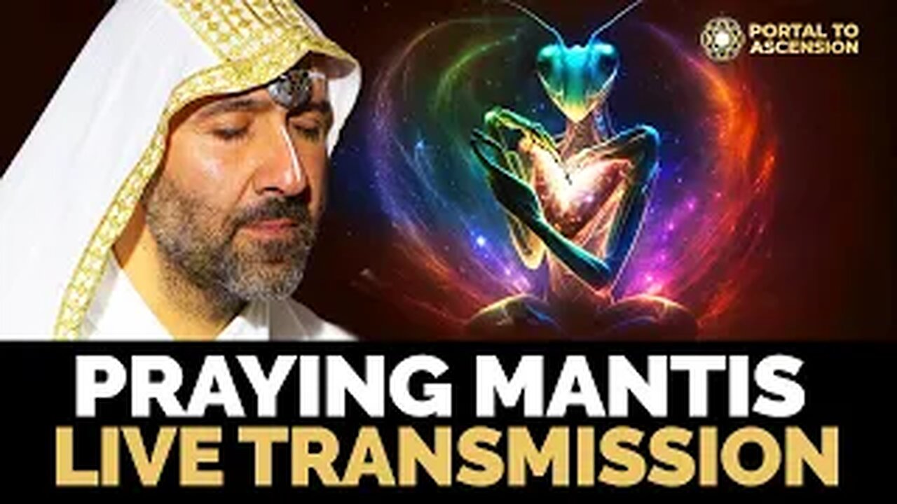 The Praying Mantis LIVE TRASMISSION: Your DNA Activation Has Begun! | Toni Ghazi