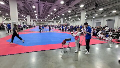 2025 AAU Taekwondo Nationals sparring (round 1)