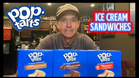 PopTarts Ice Cream Sandwiches