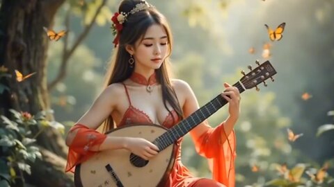 Traditional Chinese Music - Guzheng for Sleep & Relaxation for 8 Minutes