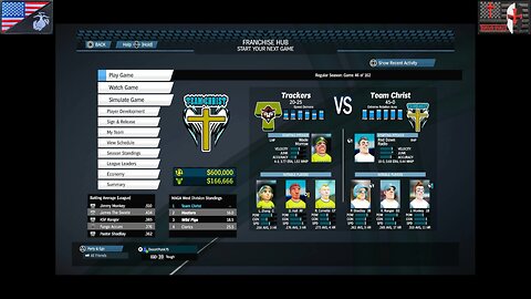 Based Sportsball 2025: Regular Season - Game #46 [Team Christ vs. Trackers]